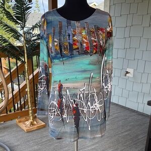 Simply Art by DOLCEZZA | Abstract Print Long Sleeve